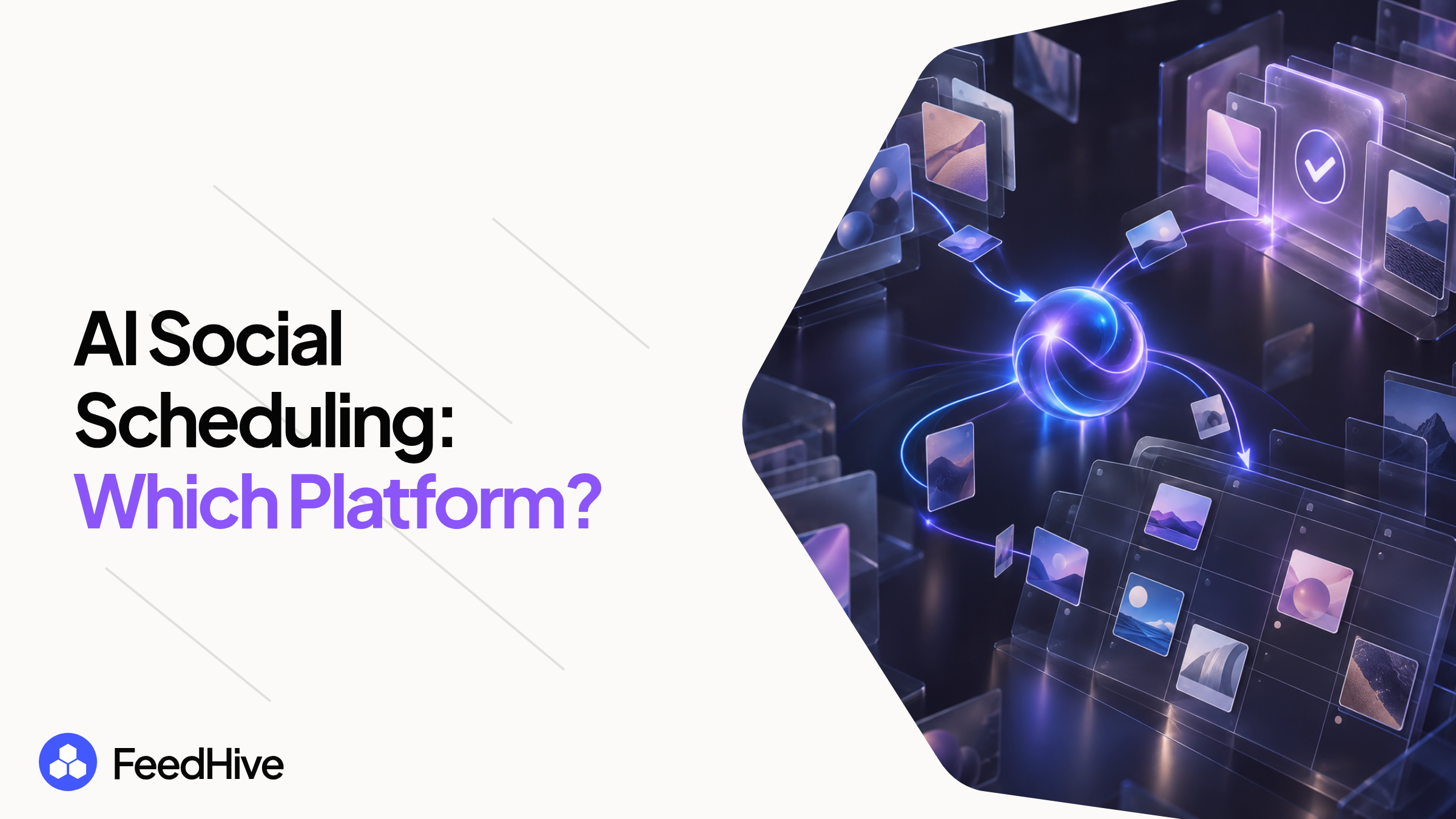 AI Social Media Scheduling for Small Teams: FeedHive, Buffer, or Postiz?